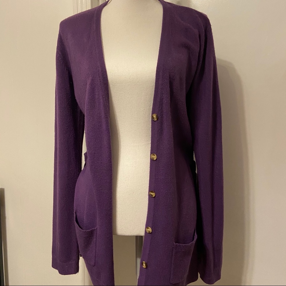 ❗️Sherry Taylor purple cardigan